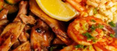 GF Chicken/Shrimp Combo