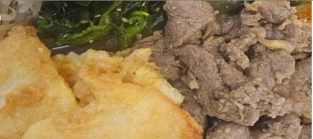 GF Fish Jun/Beef Combo
