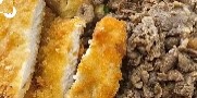 Katsu/Beef Combo