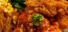 Katsu/Shrimp Combo