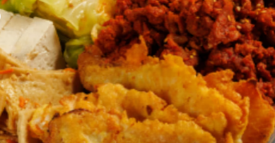 Spicy Pork/Fish Jun Combo